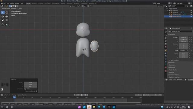 3d Sculpting a Pokémon (Blender 2.8!) смотреть онлайн