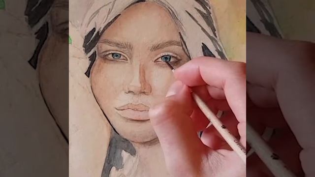 ПОРТРЕТ АКВАРЕЛЬЮ | КАРИНА ИСТОМИНА смотреть онлайн