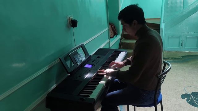 Nuvole Bianche piano yamaha смотреть онлайн