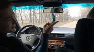 Купил себе Мерседес! 124 волчок, дрифт!!!!!