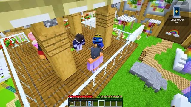 Hungry RAINBOW FRIENDS In Minecraft! смотреть онлайн
