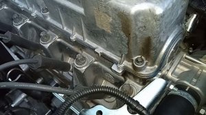 Гранта фл потеет клапанная крышка на новом моторе ВАЗ 11182!!!!