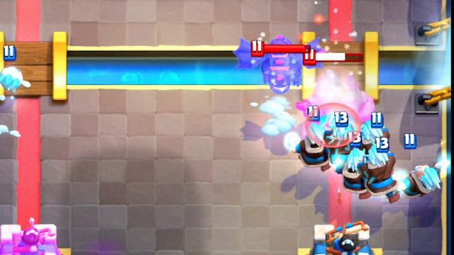 GOLEM + SABUESO DE LAVA vs 3 ELIXIR 🔴 Clash royale смотреть онлайн