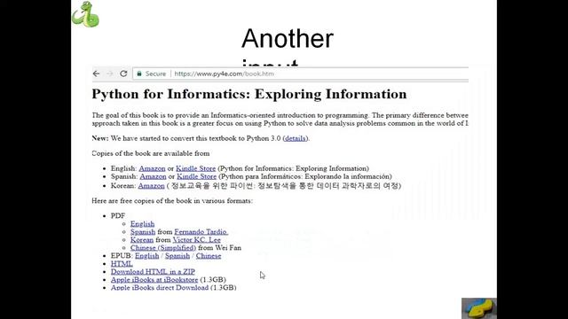 Python Module 5 4th video смотреть онлайн