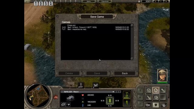 Panzers: Phase One - 01 - German Campaign: Airfield Poland смотреть онлайн