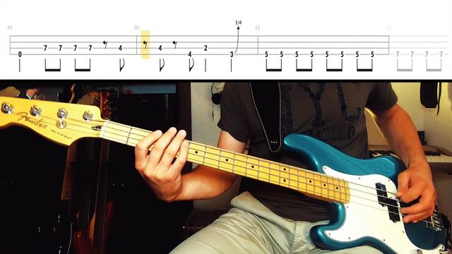 Queen - Need Your Loving Tonight /// BASS LINE [Play Along Tabs] смотреть онлайн