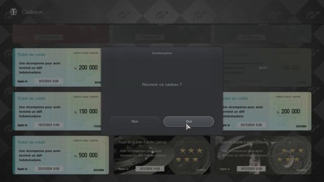 GT7, ouverture 45 tickets roulettes смотреть онлайн
