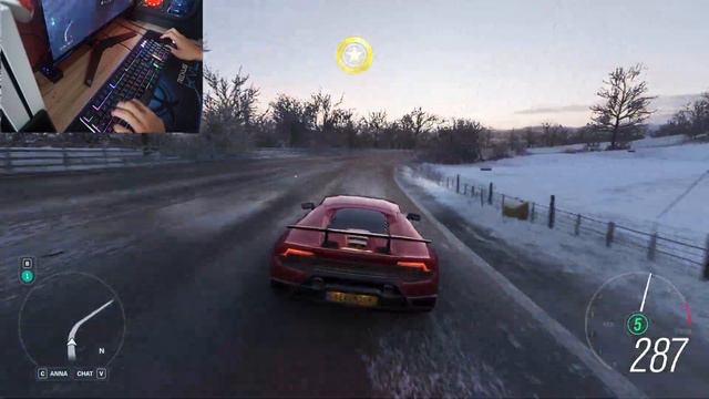 Lamborghini Huracan Perfomante - Forza Horizon 4 | Keyboard Gameplay смотреть онлайн