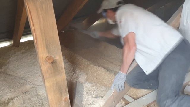 59. Утепление потолка опилками на дом 100м2. Смета 2021год смотреть онлайн