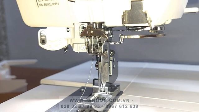Xỏ Chỉ Chi Tiết & Viền 1 -2 -3 Kim Trên Máy Trần Đè Hiện Đại - Đánh Bông Trên Dưới |JANOME CP3000P| смотреть онлайн
