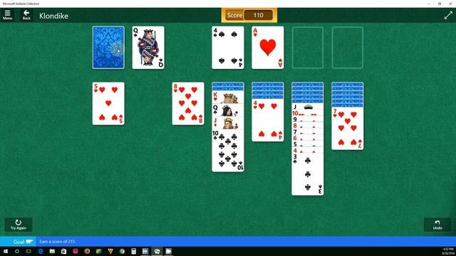 Klondike - Easy II - level 4 - Star Club - Microsoft Solitaire Collection смотреть онлайн