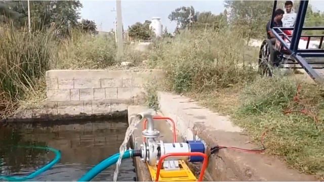 1HP Portable Solar Water Pump Set смотреть онлайн