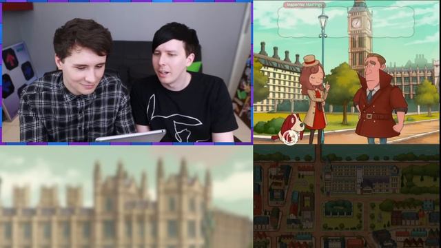 SOLVE THIS CRIME - Dan and Phil play: Layton’s Mystery Journey! смотреть онлайн