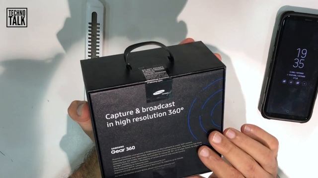 Unboxing Samsung Gear 360 2017 In Hindi | 360 Camera | Techno Talk