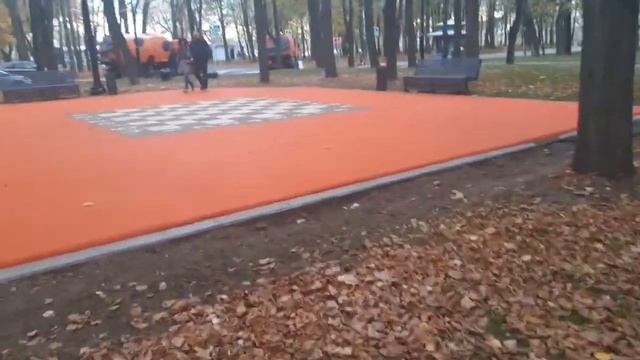 Парк Северного речного вокзала Москва детские и спортивные площадки17.10.2020 смотреть онлайн