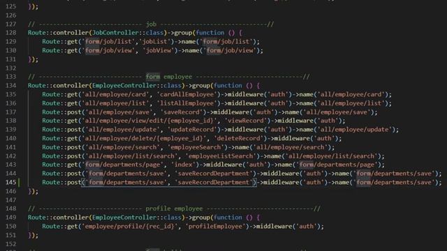 Show data on table and display on model for edit | HR Laravel 9 Department смотреть онлайн