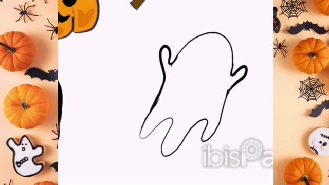 How to draw spooky halloween stuffs | draw with dhesa| step by step смотреть онлайн