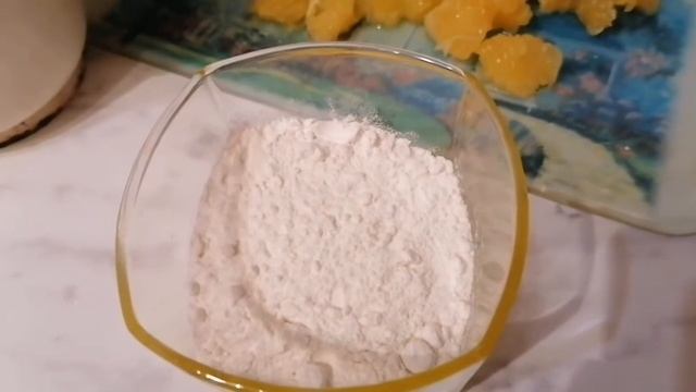 АПЕЛЬСИНОВЫЙ РОЖДЕСТВЕНСКИЙ ПИРОГ. Быстро и вкусно к чаю.