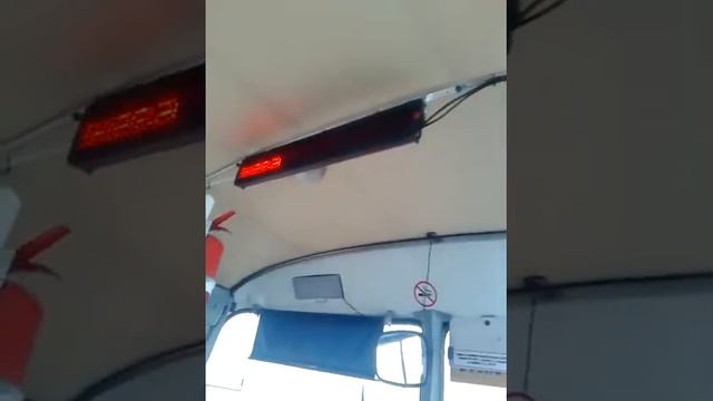 Проверка работы табло и автоинформатора в автобусе ПАЗ смотреть онлайн