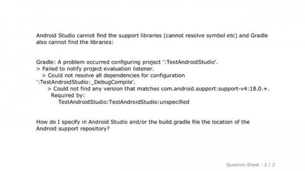 Android : How to add Android Support Repository to Android Studio?