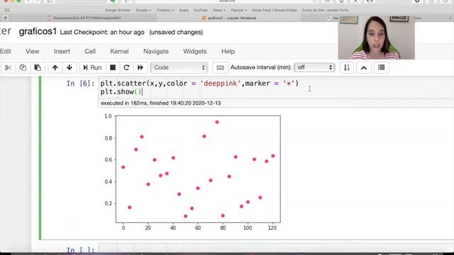 Gráfico de Dispersão em Python - usando Matplotlib -- Aula 01 смотреть онлайн