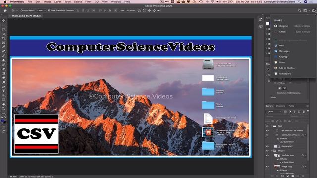 How to USE Adobe Photoshop - Tutorial 18 - Exporting Your Image to The Photos Application | New смотреть онлайн
