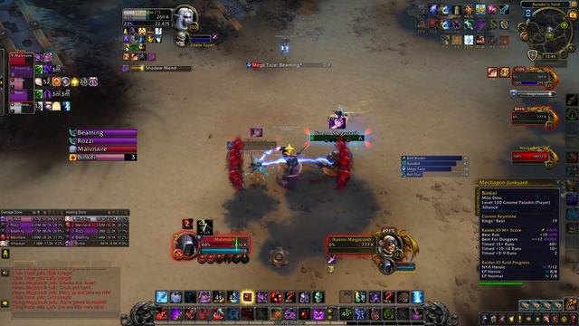 WoW 8.3 | Blood DK | Mechagon Junkyard +19 (Tyrannical/Bursting/Skittish/Awakened) смотреть онлайн