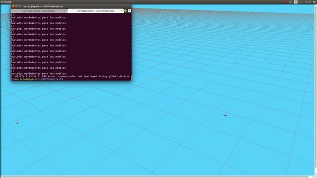 3DVizWeb executed in Electron and test application in Python смотреть онлайн