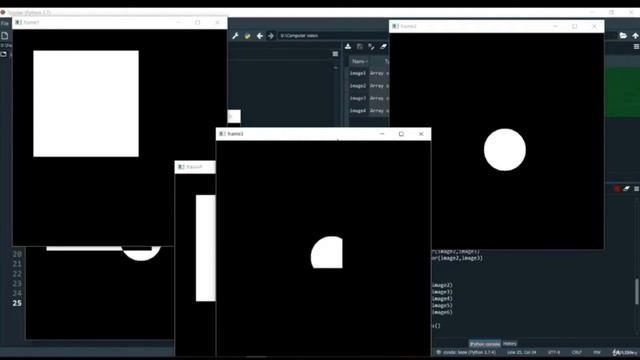 1.7 Bitwise Operation on Images смотреть онлайн
