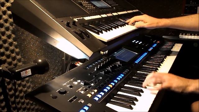 NUAGES (DJANGO REINHARDT) - YAMAHA GENOS смотреть онлайн