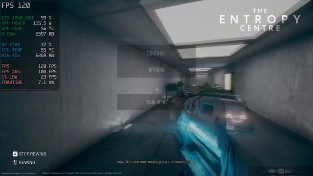 The Entropy Centre | All Settings Tested | GTX 1060 6GB FPS TEST | смотреть онлайн