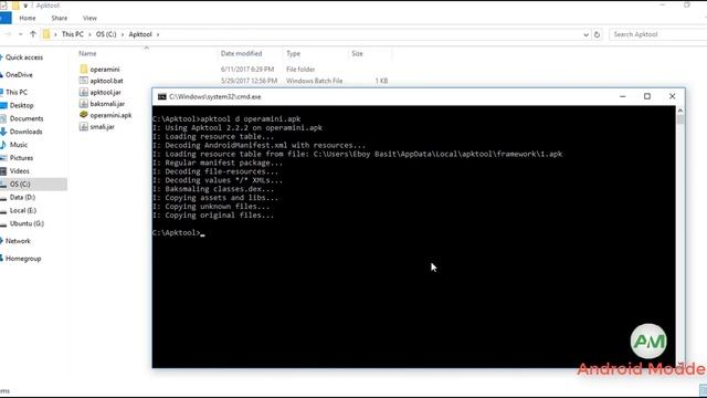 Decompile And Recompile Using Apktool