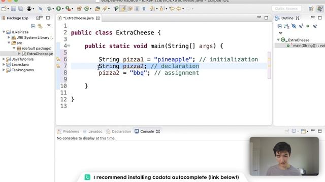 Initialization, Declaration and Assignment in Java #54 смотреть онлайн
