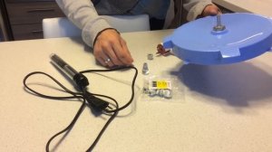 Установка аквариумного нагревателя в бродильную емкость.