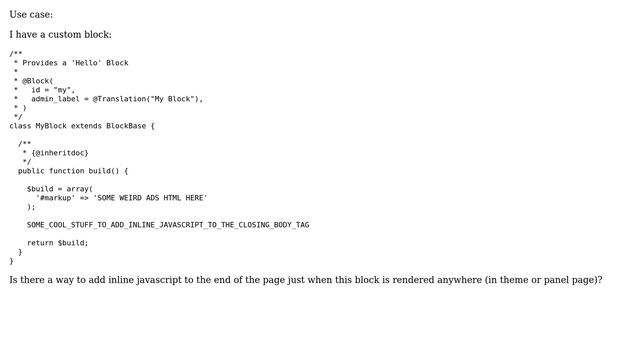 Drupal: Add inline JavaScript to end of page dynamically смотреть онлайн