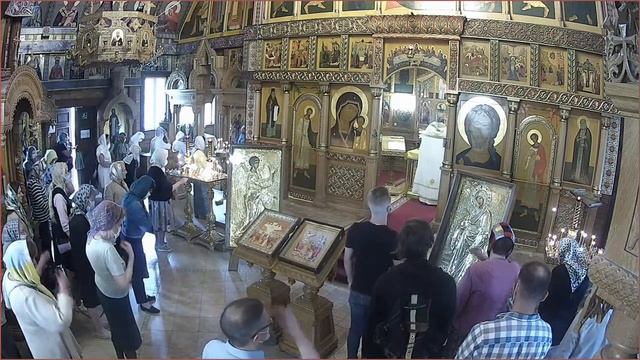 Служба 4го июля. Божественная Литургия. смотреть онлайн
