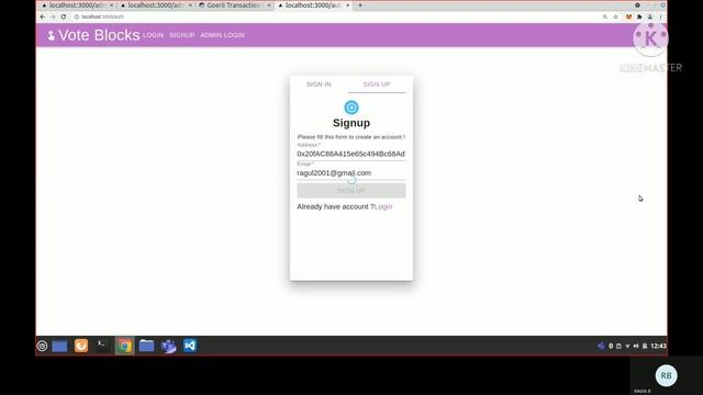 Voting System using Ethereum Blockchain|Smart Contracts|Blockchain|React js смотреть онлайн