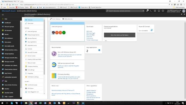 Server Roles and Azure Active Directory in an Azure SQL Database смотреть онлайн