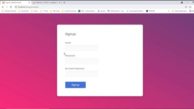 Login/SignUp System Using PHP | Instagram Followers Increasing Website | Part #7 смотреть онлайн