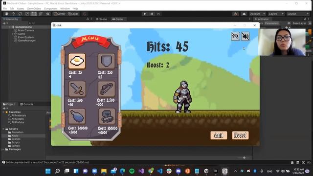 Medieval Clicker - SwampHacks Submission смотреть онлайн
