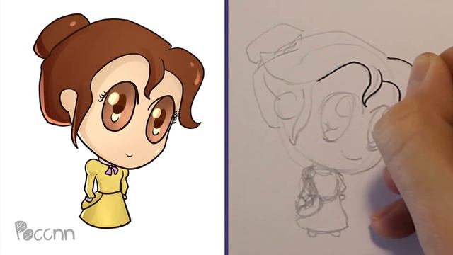 Cómo dibujar a Jane Chibi (Tarzan) смотреть онлайн