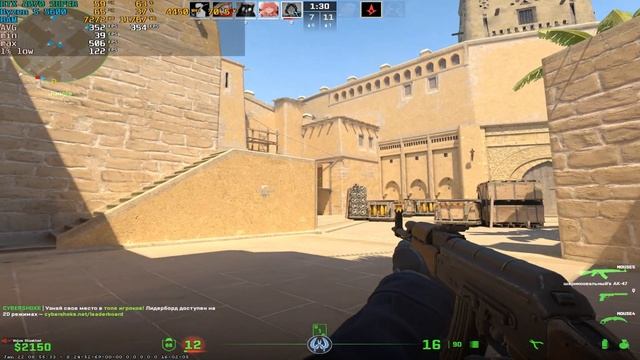 Counter-strike 2 in 2024 : RTX 2070 Super 8GB + Ryzen 5 5600 смотреть онлайн