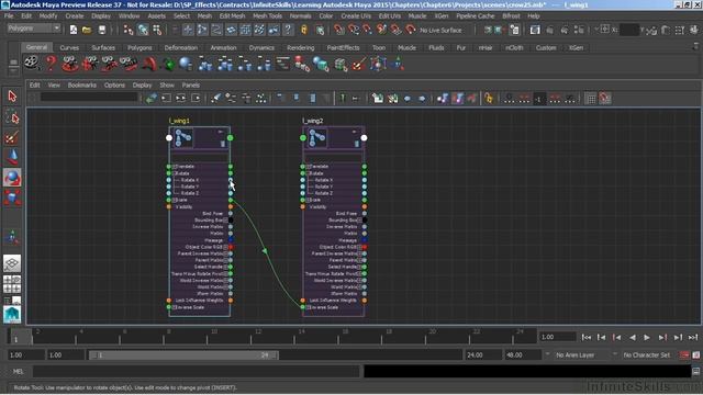 Maya Tutorial 06 09 Node Editor смотреть онлайн