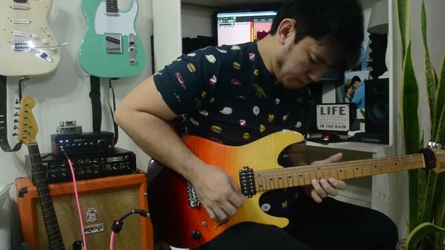 Ibanez AZ Tequilla Sunrise Gradient demo смотреть онлайн