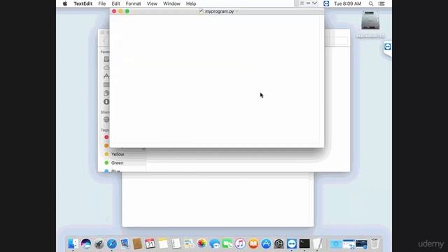 006 Creating and Executing a Python Program on Mac смотреть онлайн