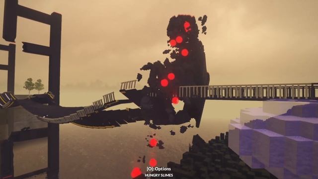 Hungry Slime's eating a Bouncy Bridge - Teardown - смотреть онлайн