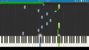 Юнона и Авось - Я тебя никогда не забуду - Пианино