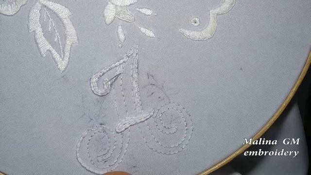 HAND EMBROIDERY: monogram "A" Easy Satin stitch смотреть онлайн