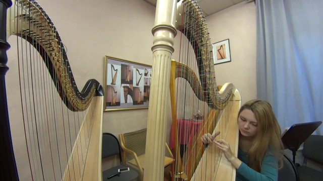 Музыкальная тема из игры Макс Пейн исполнена на арфе смотреть онлайн